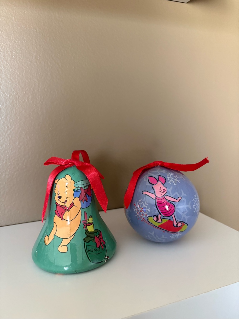 Vintage Disney Winnie The Pooh Christmas ornaments decorations